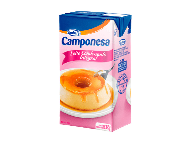 Leite Condensado Integral 395g Camponesa Maria Chocolate Cursos De Confeitaria Artigos E Decoracao Para Festas E Casamentos Barras De Chocolate Bolos E Muito Mais Maria Chocolate leite condensado integral 395g camponesa