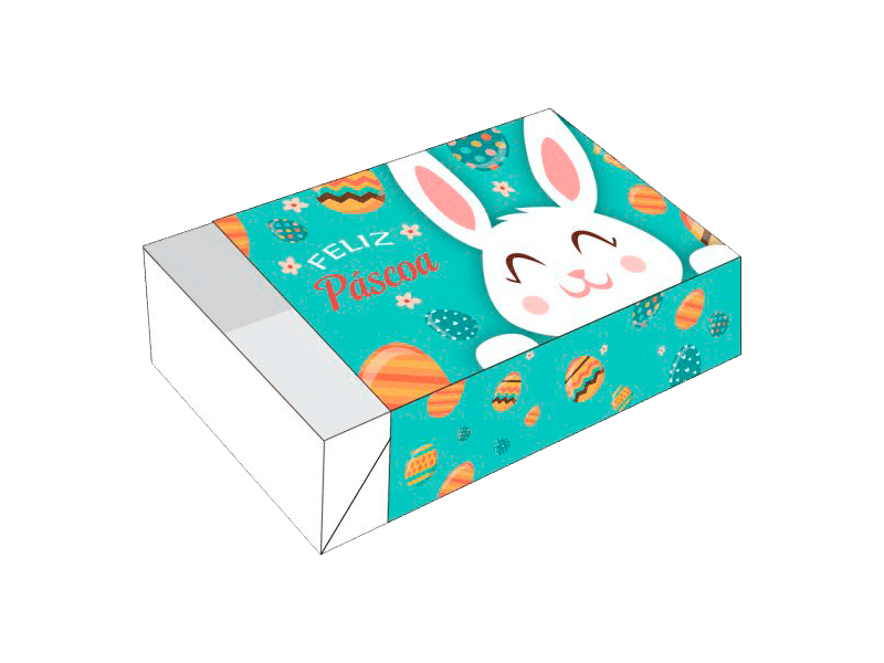 Caixa Para 6 Doces Pascoa Coelho Branco Maria Chocolate Cursos De Confeitaria Artigos E Decoracao Para Festas E Casamentos Barras De Chocolate Bolos E Muito Mais Maria Chocolate